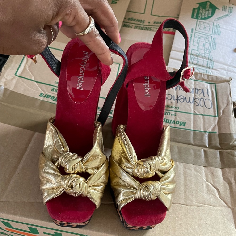 Jeffrey Campbell block heel